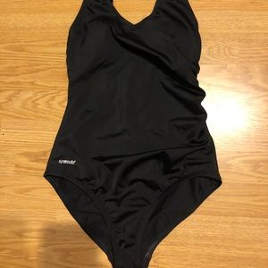 WOMENS SPEEDO ONE PIECE WORN ONCE